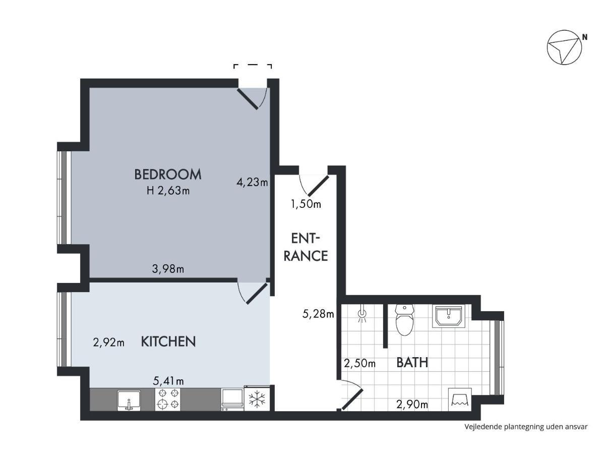 Sanders Fjord - Inviting One-Bedroom Apartment In Center Of Roskilde Buitenkant foto